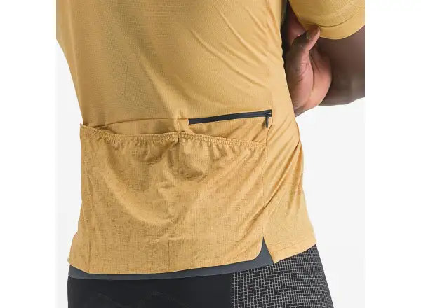 Castelli Unlimited Terra pánský dres krátký rukáv Honey