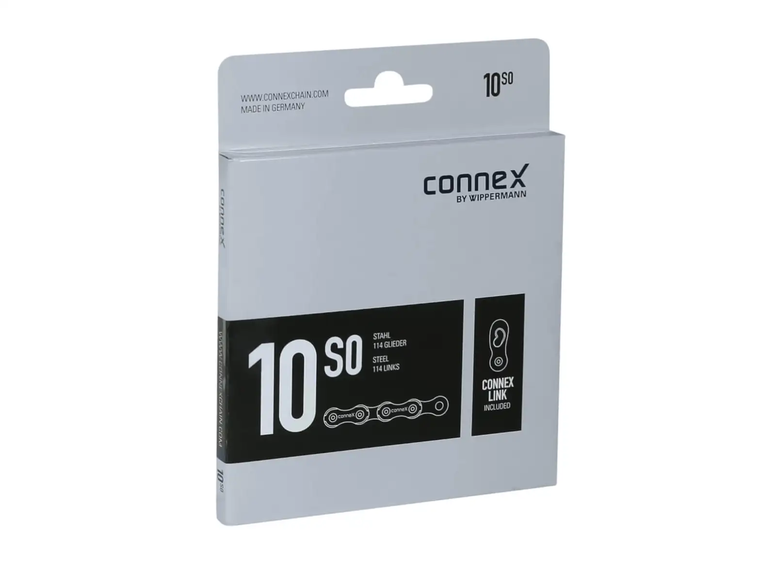 Connex 10s0 stříbrný řetěz 114 článků