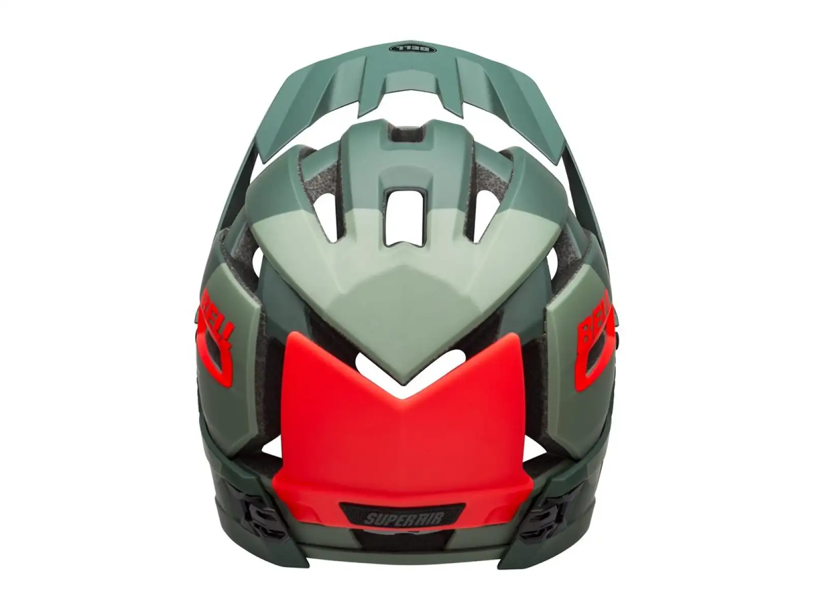 Bell Super Air R Spherical přilba Mat/Glos Green/Infrared