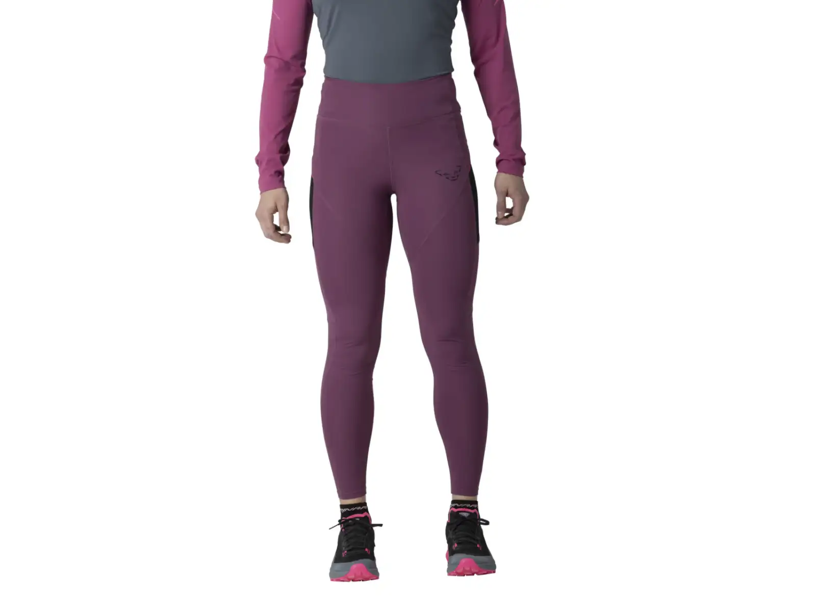 Dynafit Warm Ultra dámské zateplené legíny Amaranth