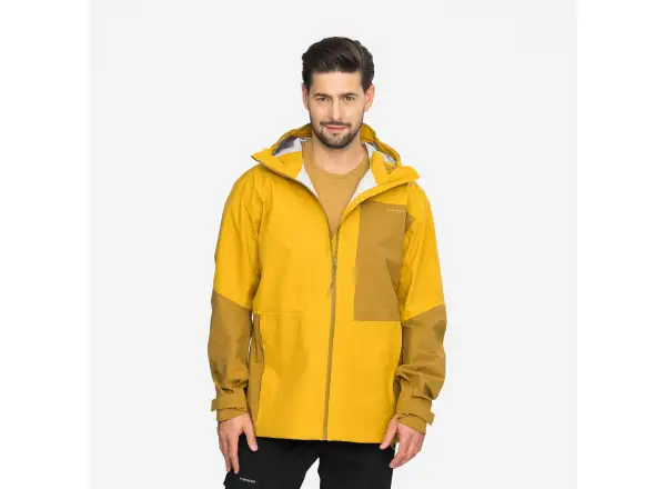 Viking Numani pánská bunda Brown/Yellow