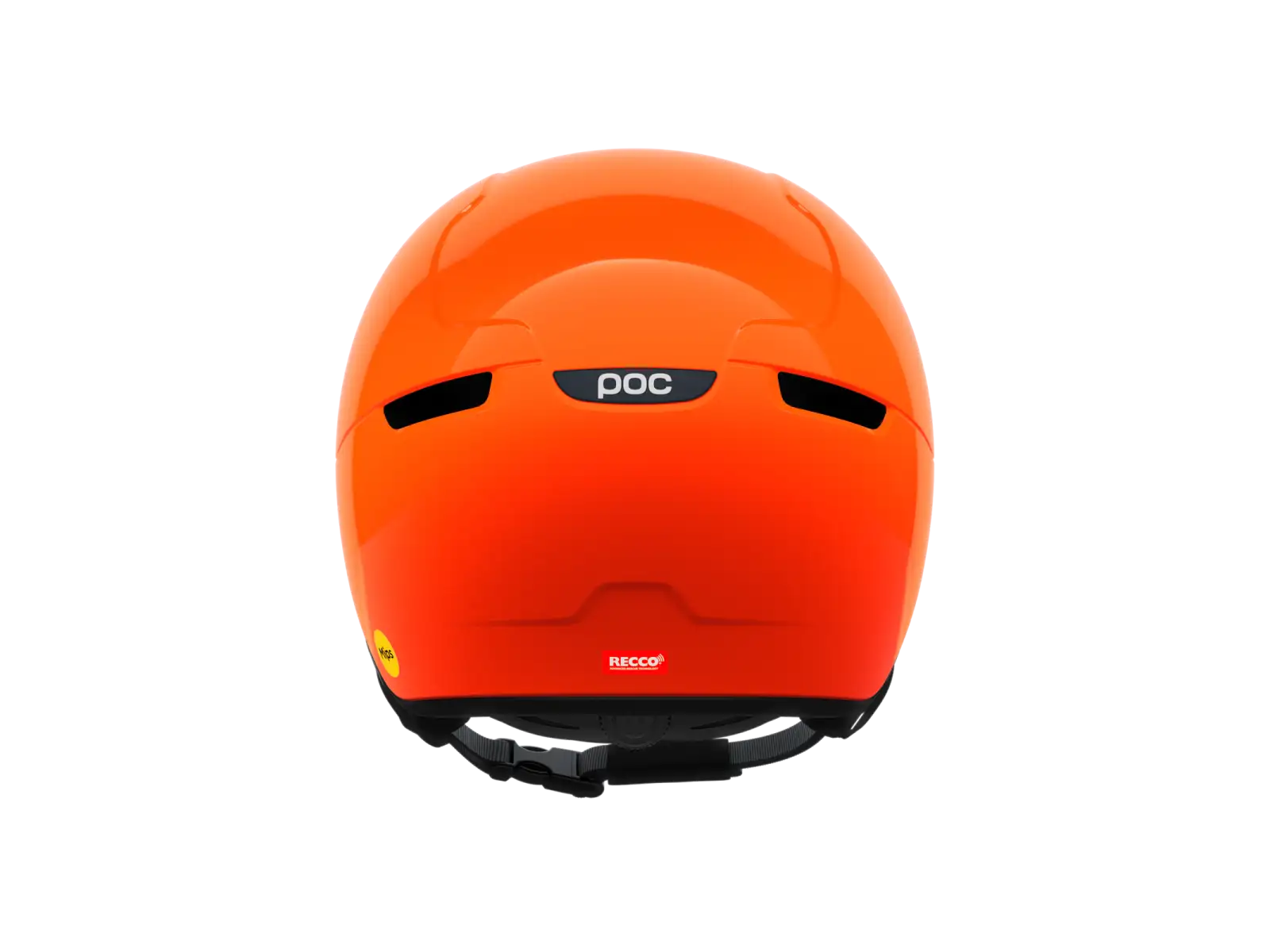 POC POCito Obex Visor dětská lyžařská přilba Fluorescent Orange