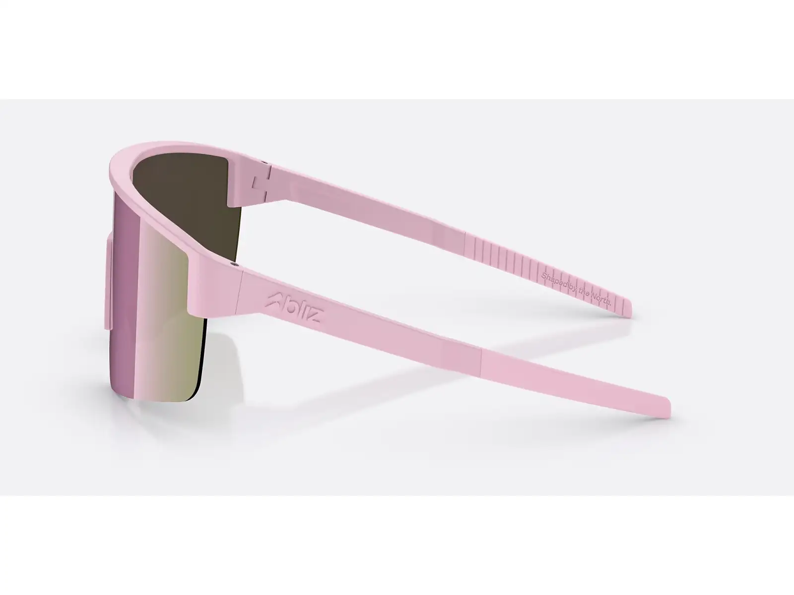 Bliz P004 sluneční brýle Matte Pink/Brown Rosé Multi