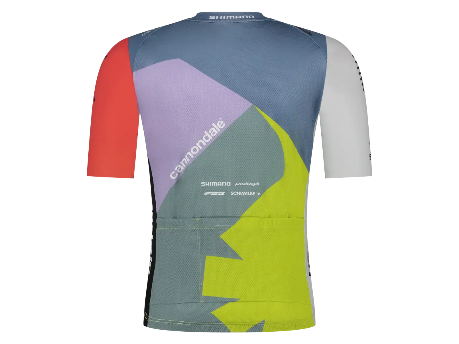 Cannondale CFR Replica pánský dres krátký rukáv Blue/Yellow