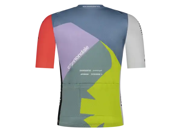 Cannondale CFR Replica pánský dres krátký rukáv Blue/Yellow