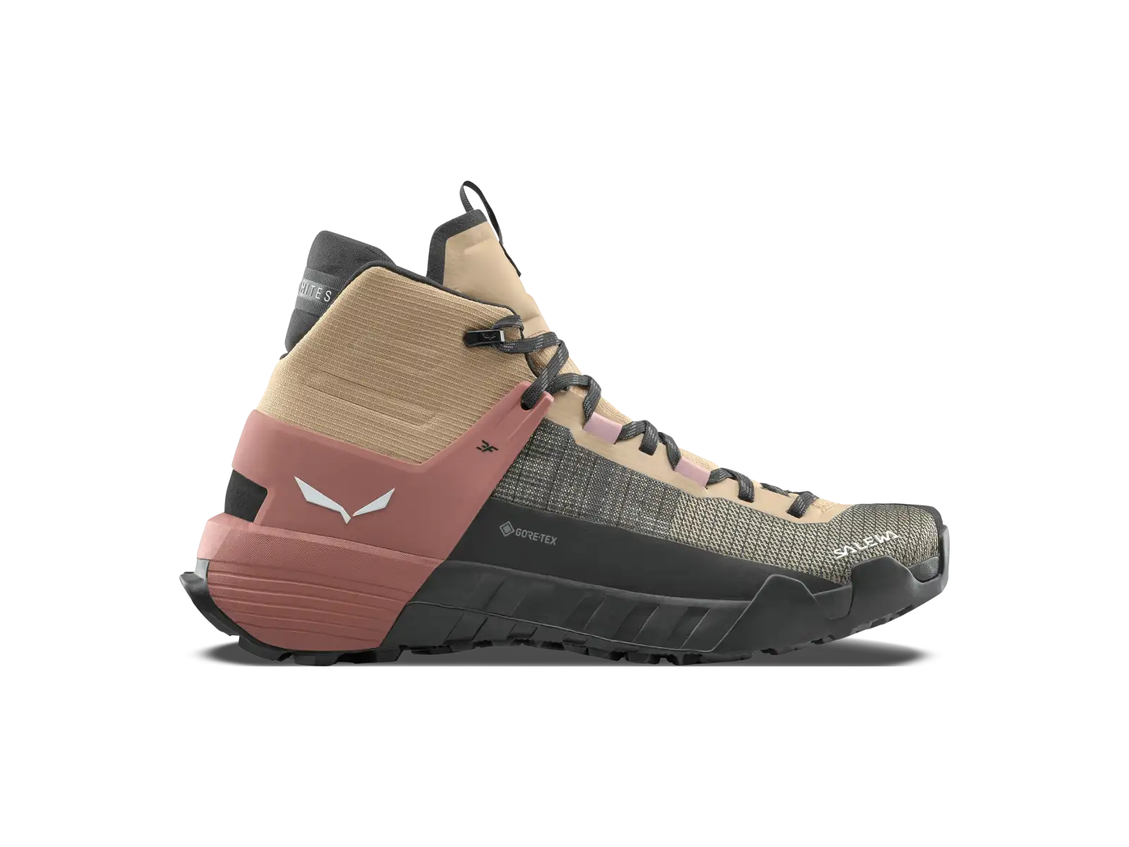 Salewa Wildfire NXT Mid GTX dámské turistické boty Quicksand/Etruscan Red
