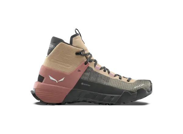 Salewa Wildfire NXT Mid GTX dámské turistické boty Quicksand/Etruscan Red