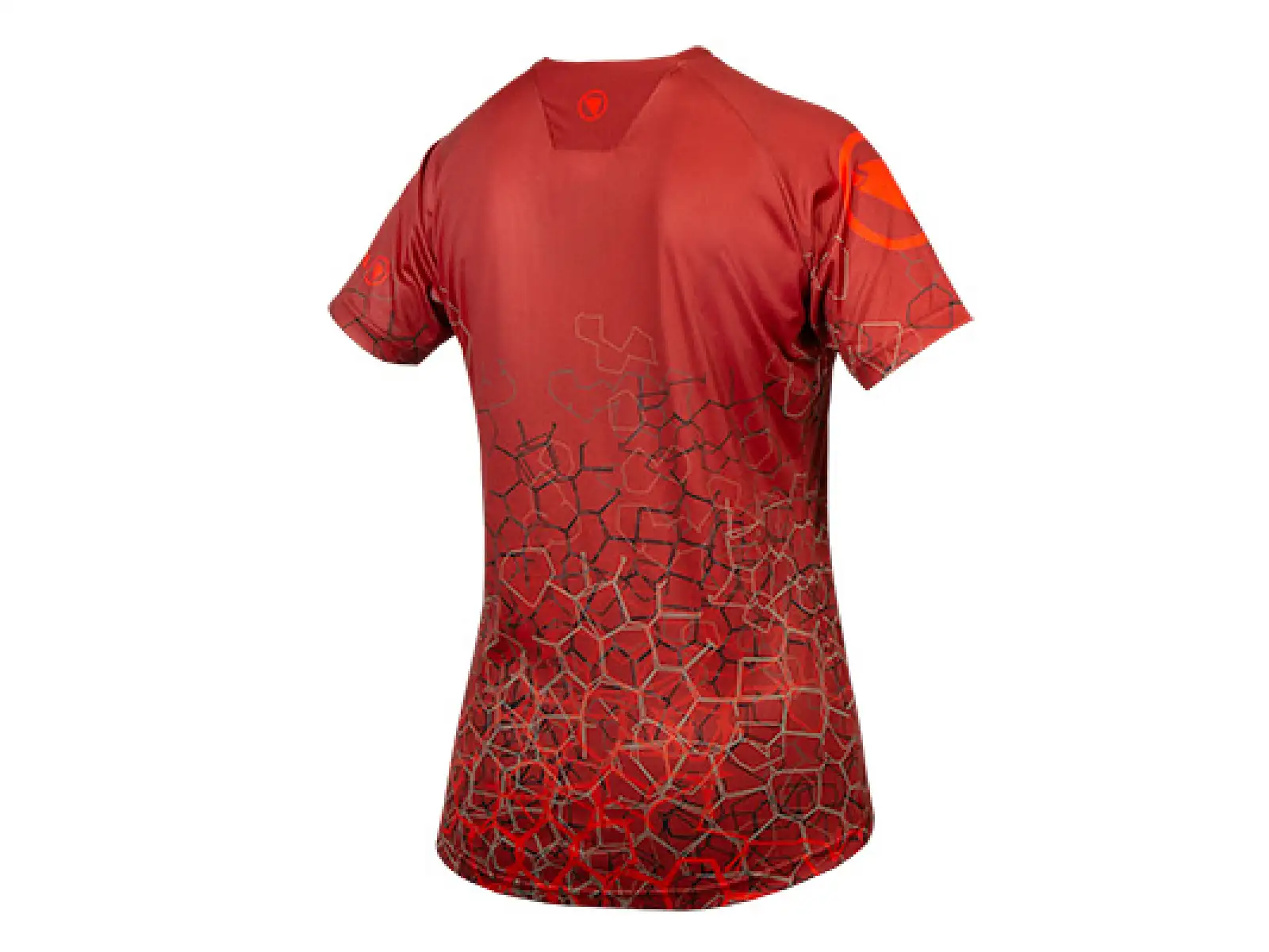 Endura SingleTrack Print Tee LTD dámský dres krátký rukáv Cayenne