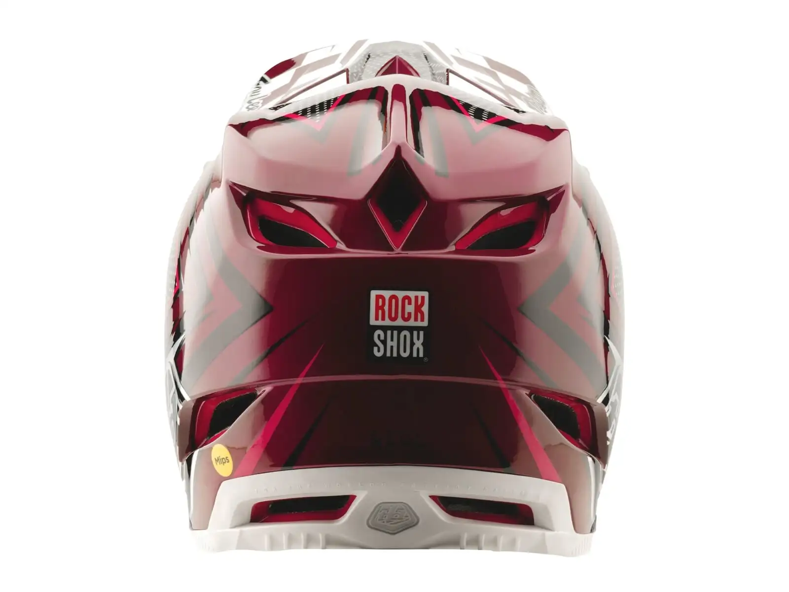 Troy Lee Dsigns x SRAM D4 Carbon přilba Radioscape Black/Berry