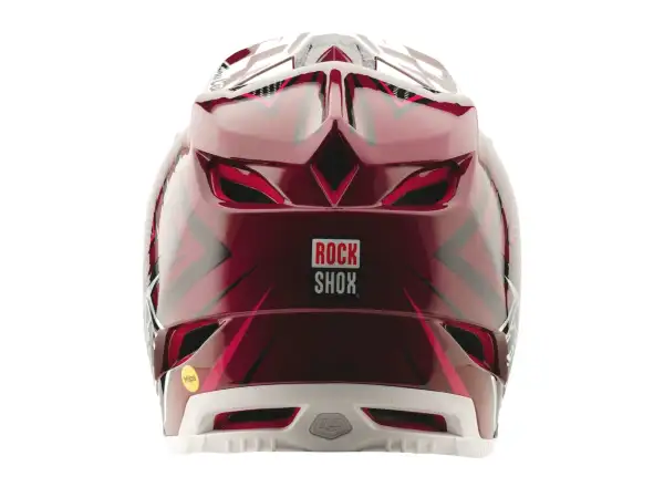 Troy Lee Dsigns x SRAM D4 Carbon přilba Radioscape Black/Berry