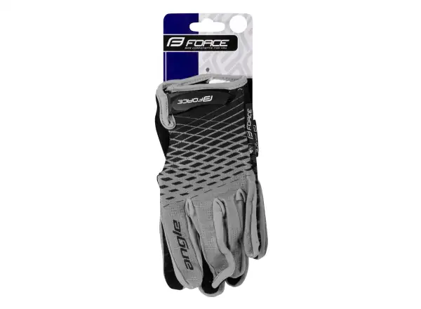 Force Angle MTB rukavice šedo/černá