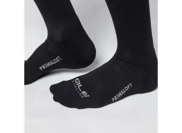ALÉ Thermo 2.0 zimní cyklistické ponožky Black