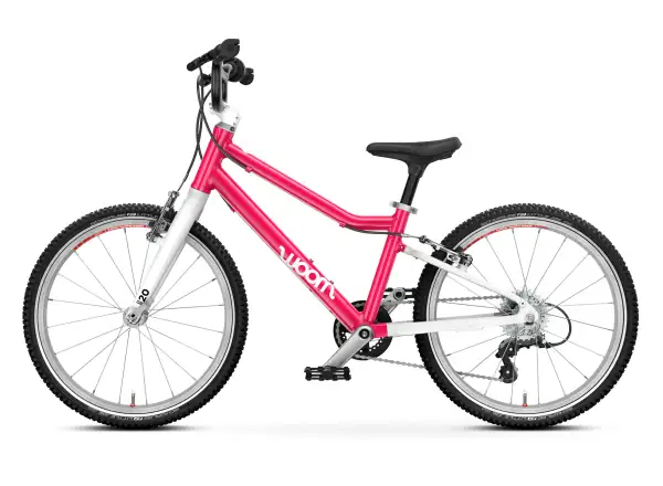 Woom GO 4 dětské kolo 20" Hot Pink