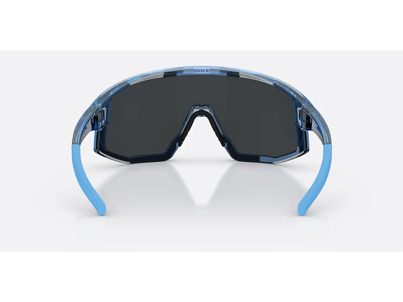 Bliz Fusion sluneční brýle Transparent Blue/Smoke Ice Blue Multi