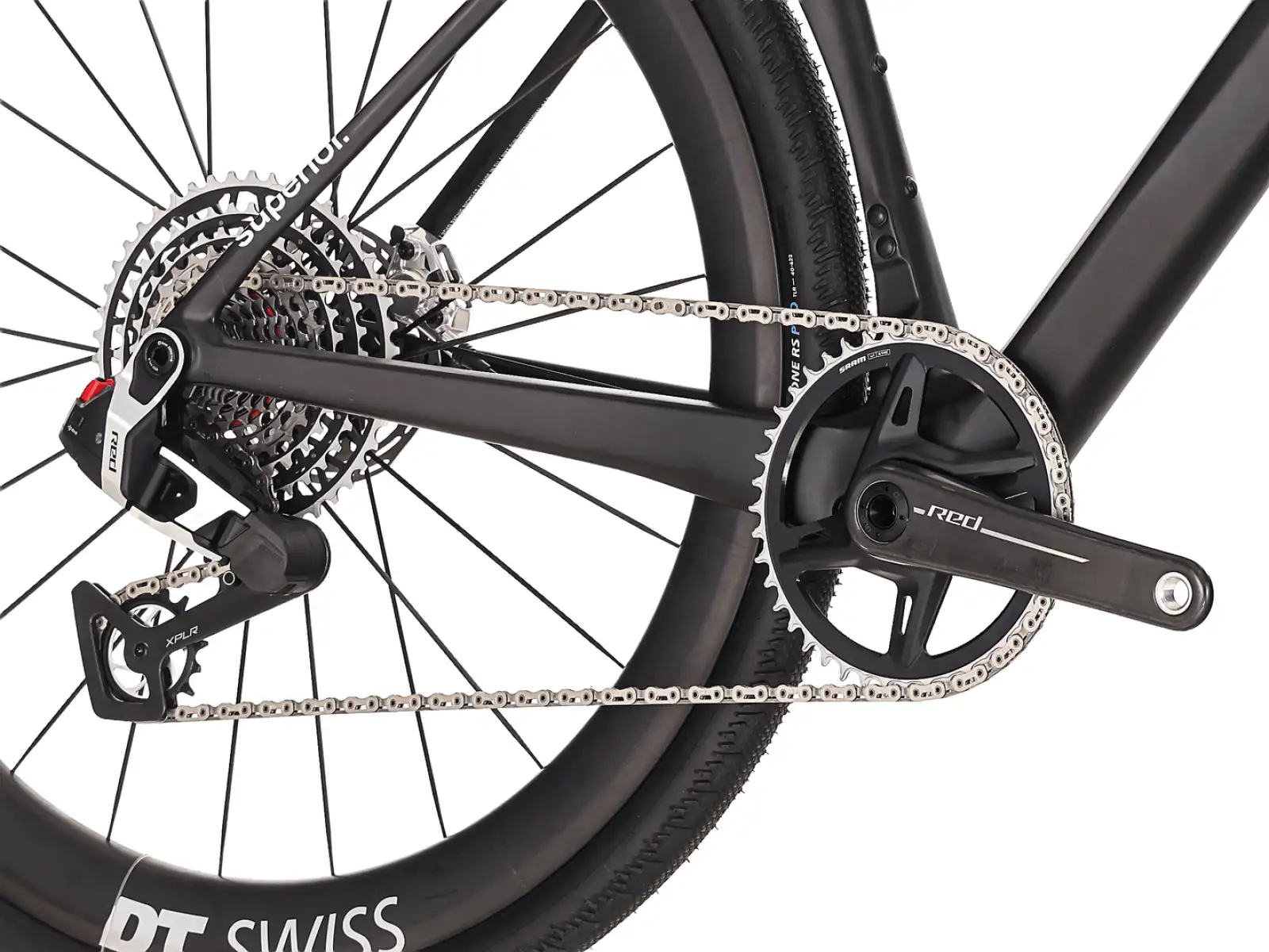 Superior XR 9.9 GR gravel kolo Gloss Black/Carbon