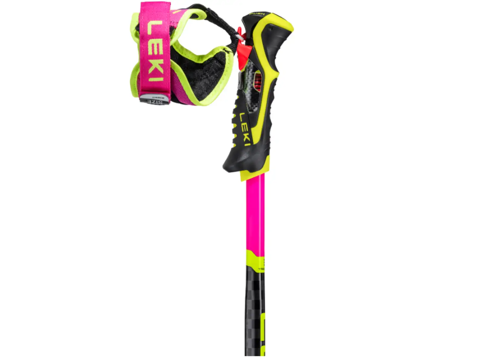Leki WCR TBS SL 3D sjezdové hole Neonpink/Black/Neonyellow