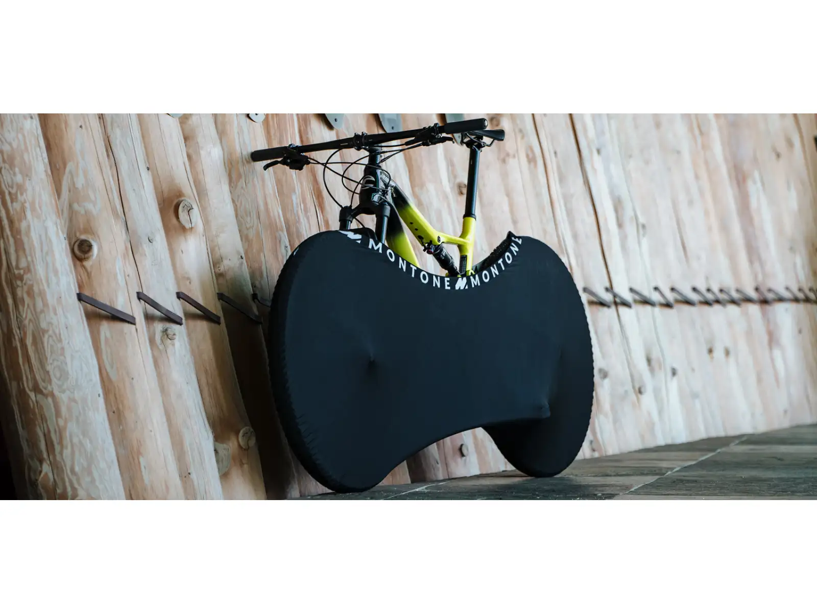 Montone bike mKayak 2.0 obal na kolo pro vnitřní použití černá/bílá