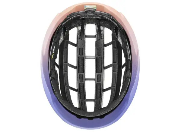 Uvex Surge Aero MIPS silniční přilba White/Lila Apricot Matt