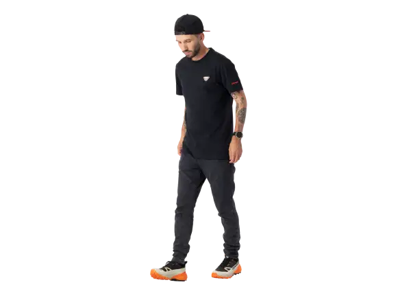 Dynafit 24/7 Graphic pánské triko krátký rukáv Black Out/trail Crew