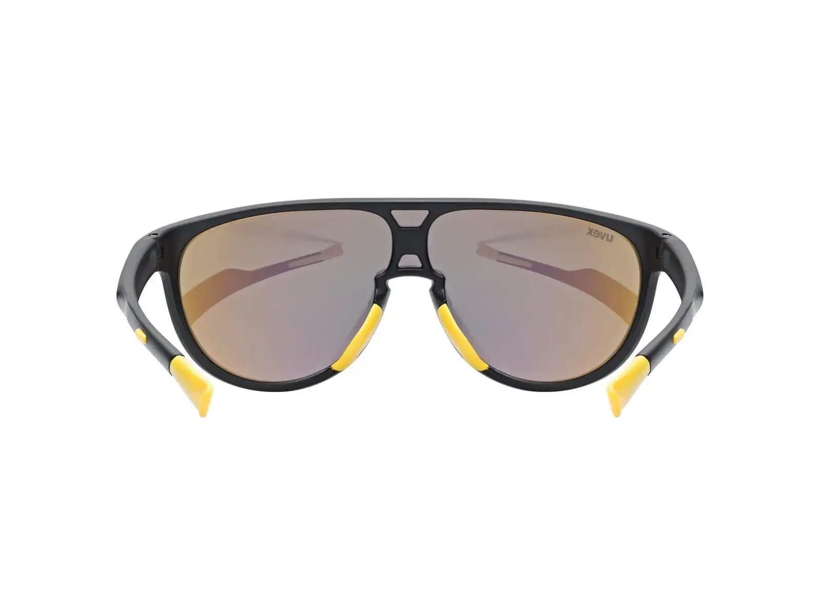 Uvex Sportstyle 515 dětské brýle Black Matt/Mirror Yellow