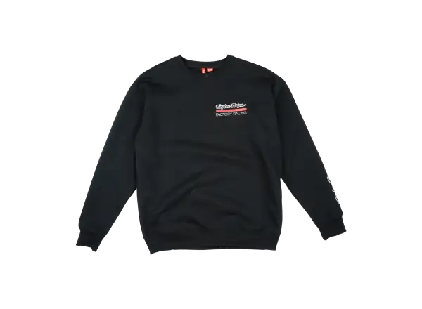 Troy Lee Designs Factory Racing pánská mikina Black/Red SM