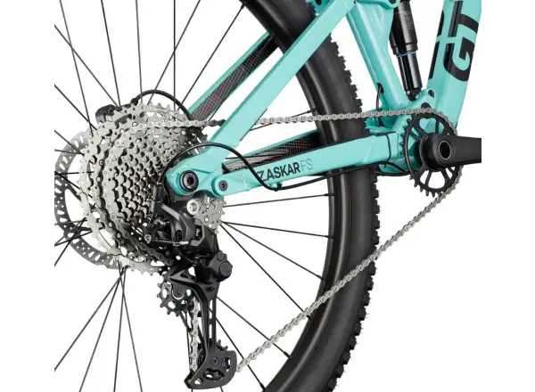 GT Zaskar FS 29 Comp horské kolo Sea Green