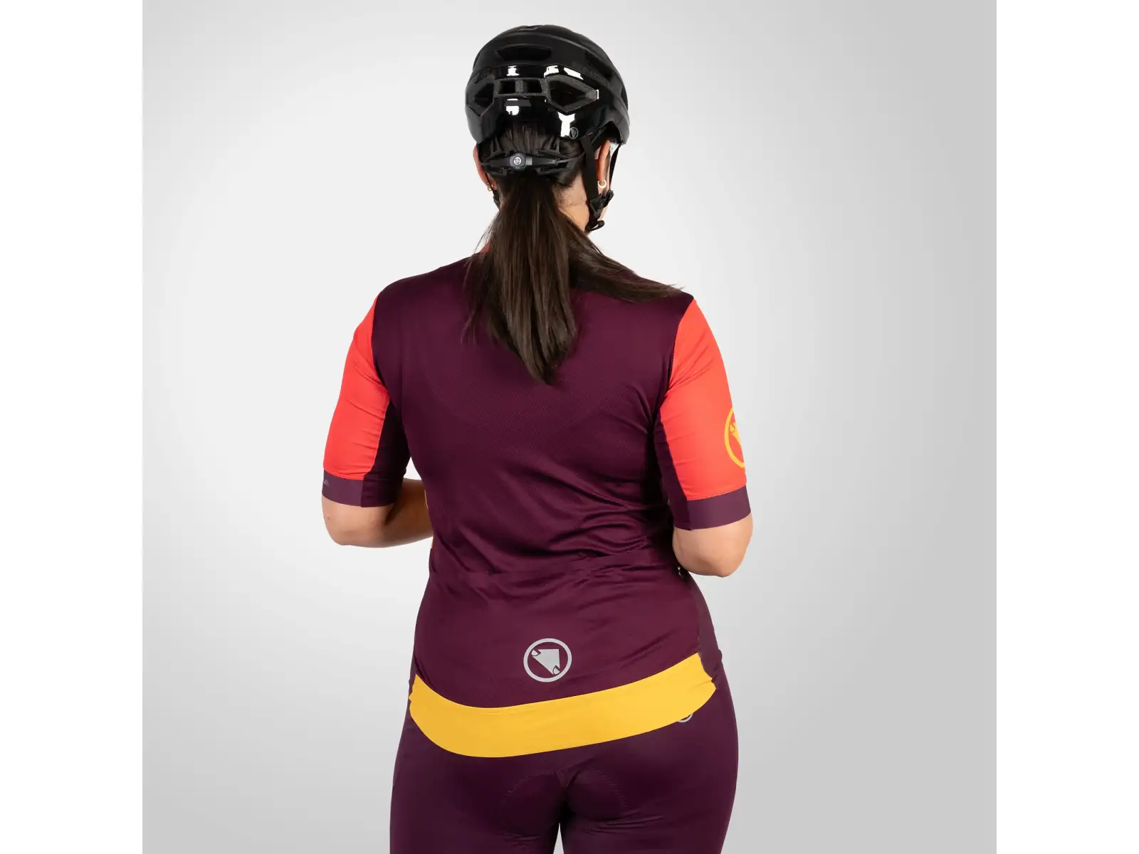 Endura FS260 Print dámský dres krátký rukáv Pomegranate
