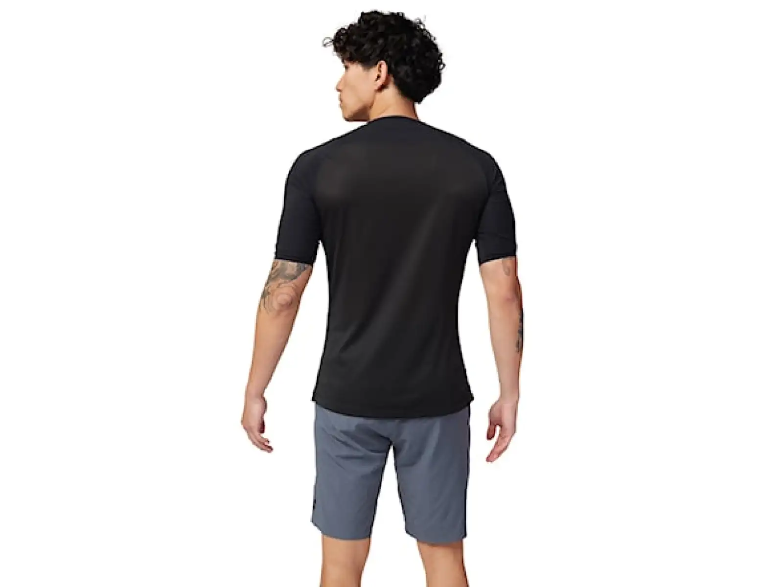 Fox Ascent pánský dres krátký rukáv Black
