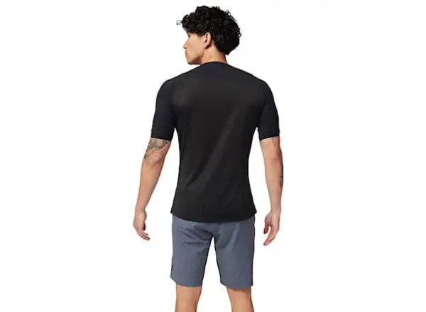 Fox Ascent pánský dres krátký rukáv Black