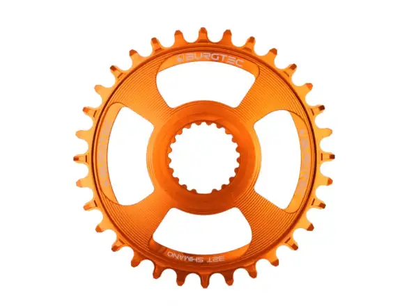 Burgtec Thick Thin DM Shimano převodník 32 zubů oranžová