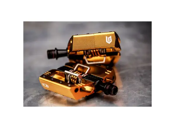 Crankbrothers Mallet DH Loic Bruni Signature Bronze Edition nášlapné pedály