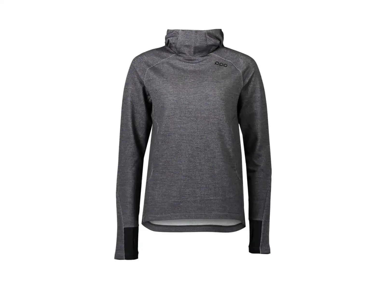 POC Ws Merino Hood Sylvanite dámská mikina s kapucí Grey Melange