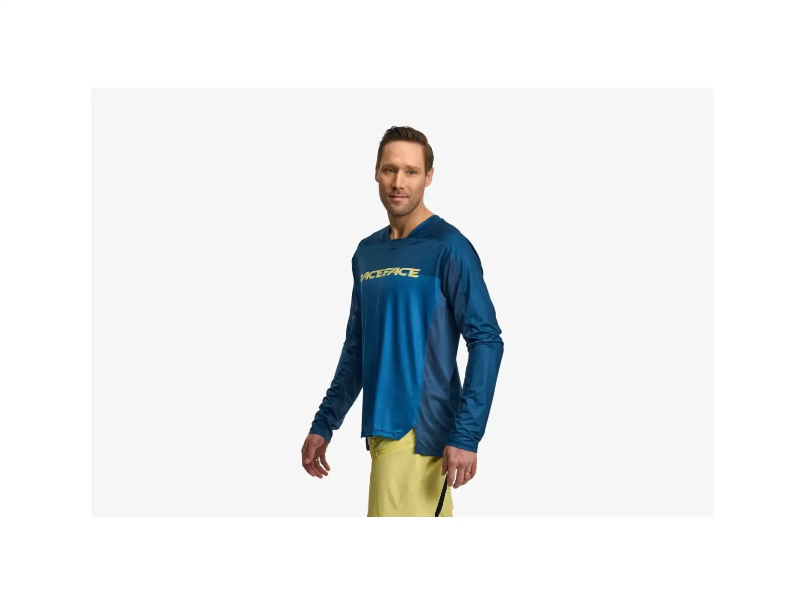 Race Face Diffuse pánský dres dlouhý rukáv navy