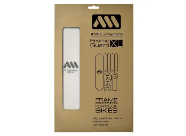 All Mountain Style ochranné polepy na rám Extra Clear/Silver