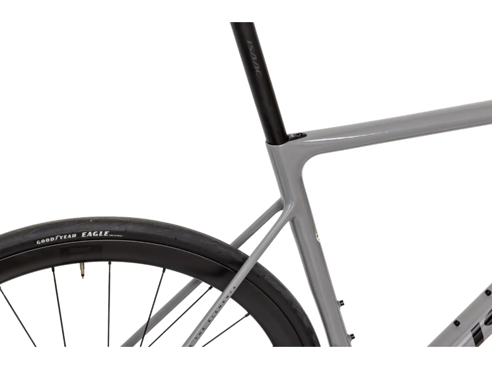 Isaac Element DuraAce Di2 silniční kolo Granite Grey