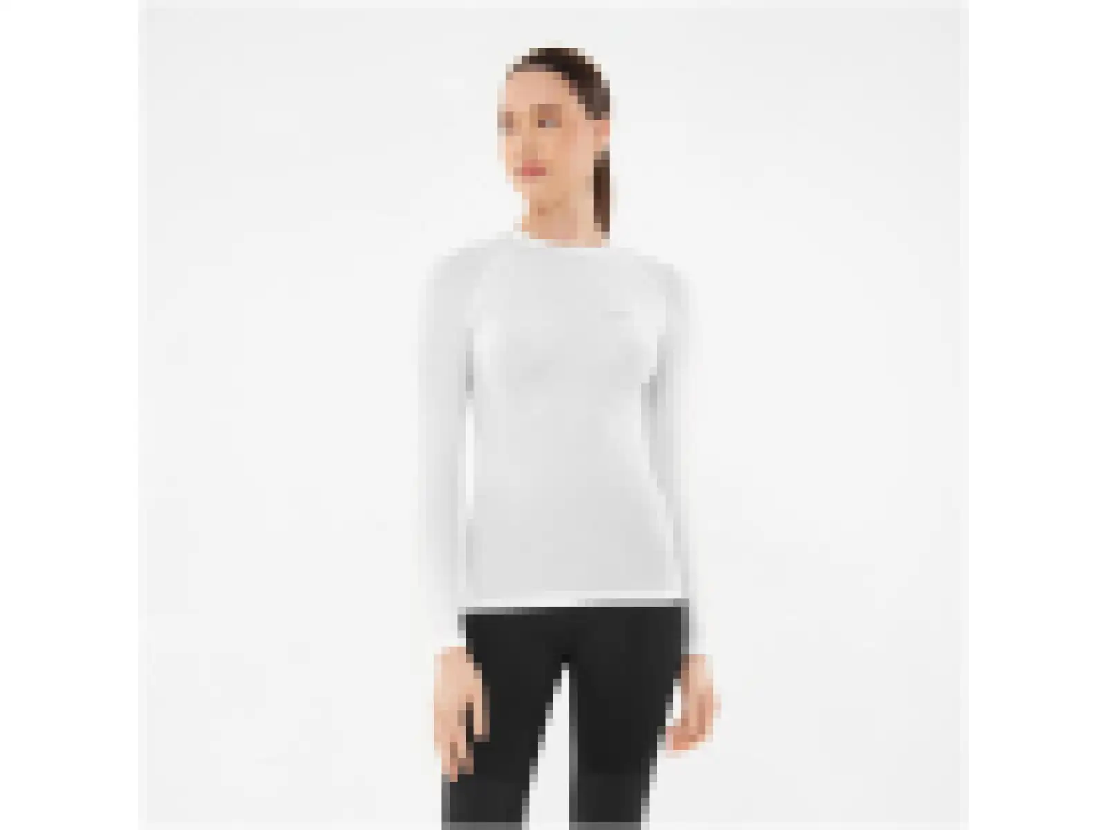 Viking unisex funkční triko dlouhý rukáv White