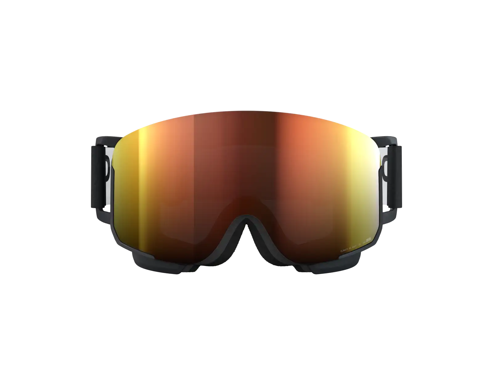 POC Nexal lyžařské brýle Uranium Black/Partly Sunny Orange