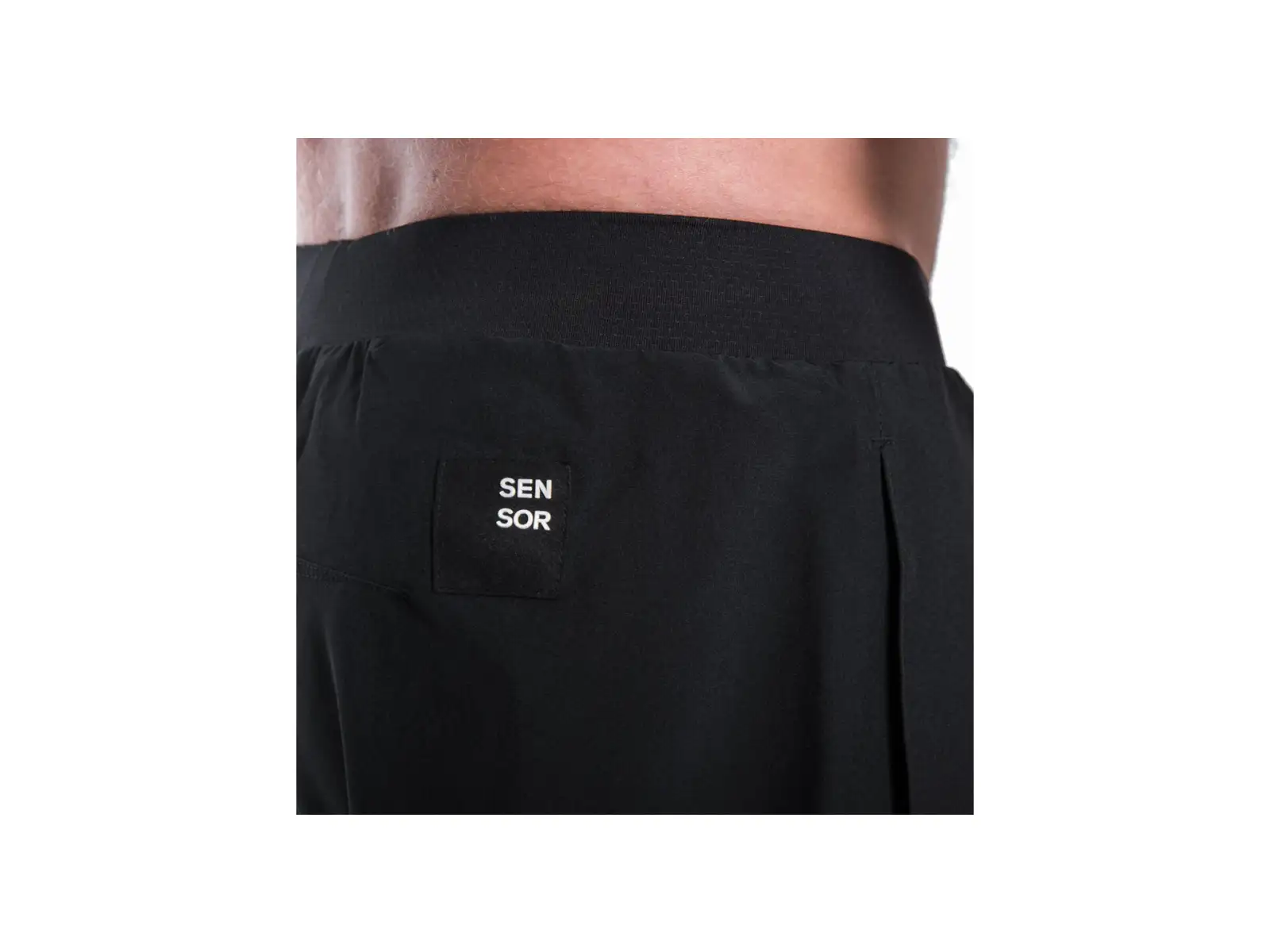 Sensor Trail pánské šortky černá/černá