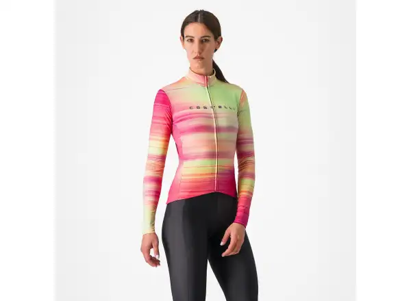 Castelli Phase dámský dres Multicolor Pink
