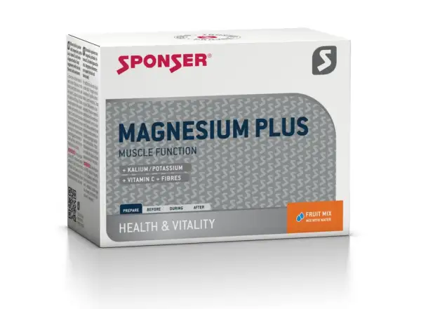 Sponser Magnesium Plus Fruitmix hořčík v prášku 20 x 6,5 g