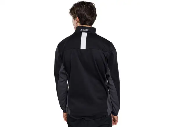 Swix Cross pánská běžkařská bunda Black/Phantom