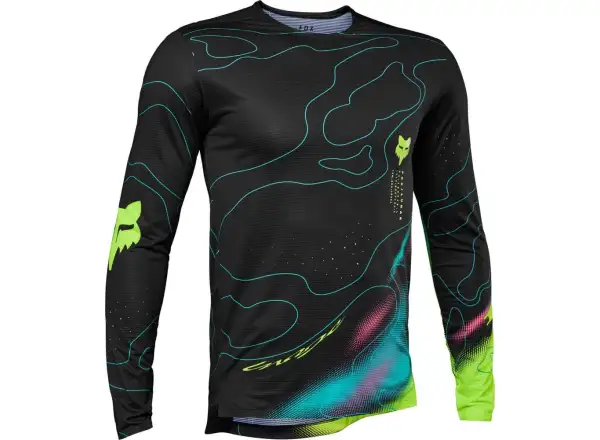 Fox Flexair Lunar pánský dres dlouhý rukáv Black