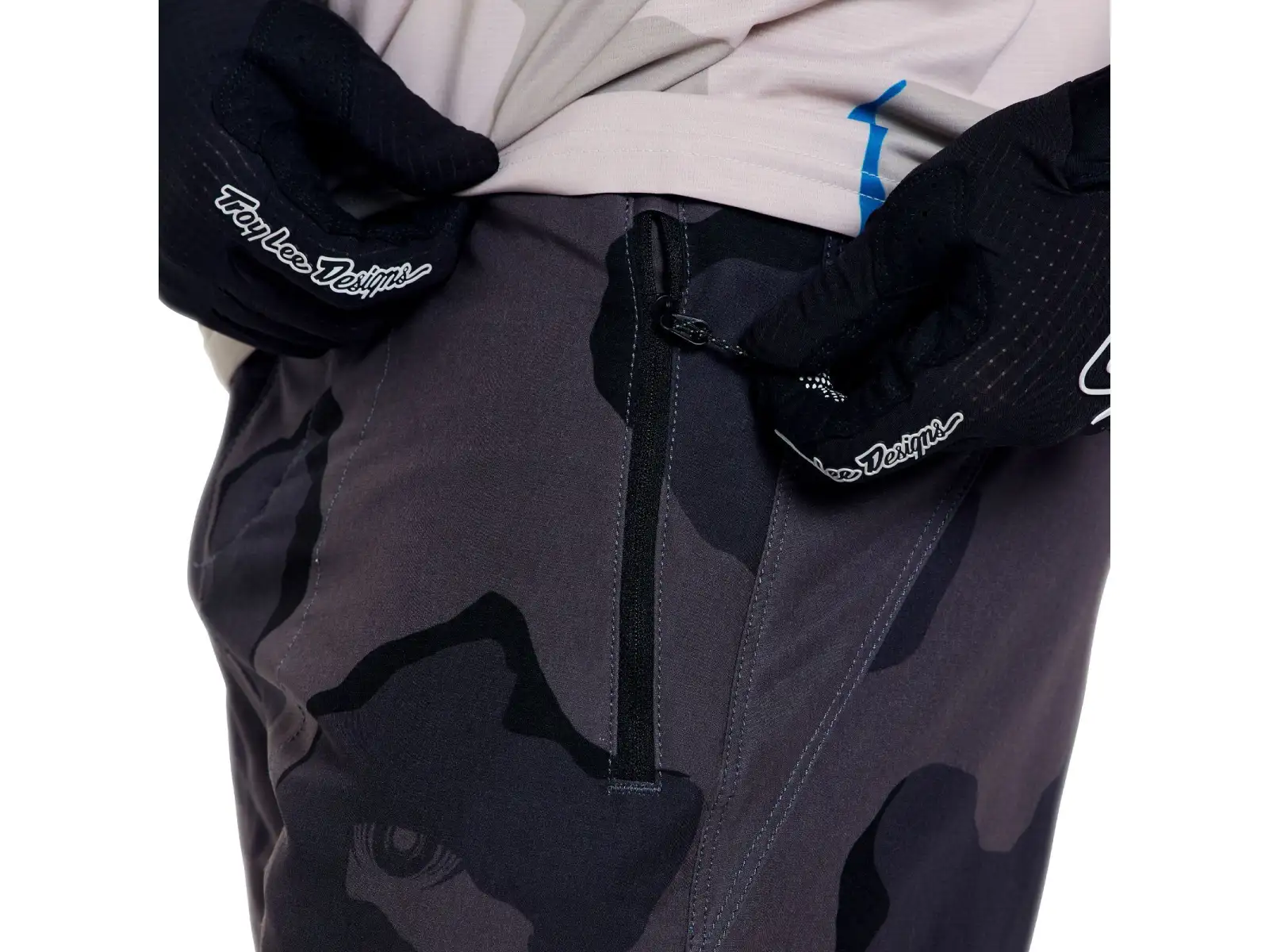 Troy Lee Designs Skyline Pro pánské kraťasy BN3TH Liner Flow Camo Carbon