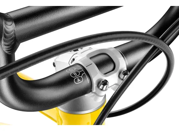 Woom GO 1 Plus Vibrant Yellow 14 dětské odrážedlo