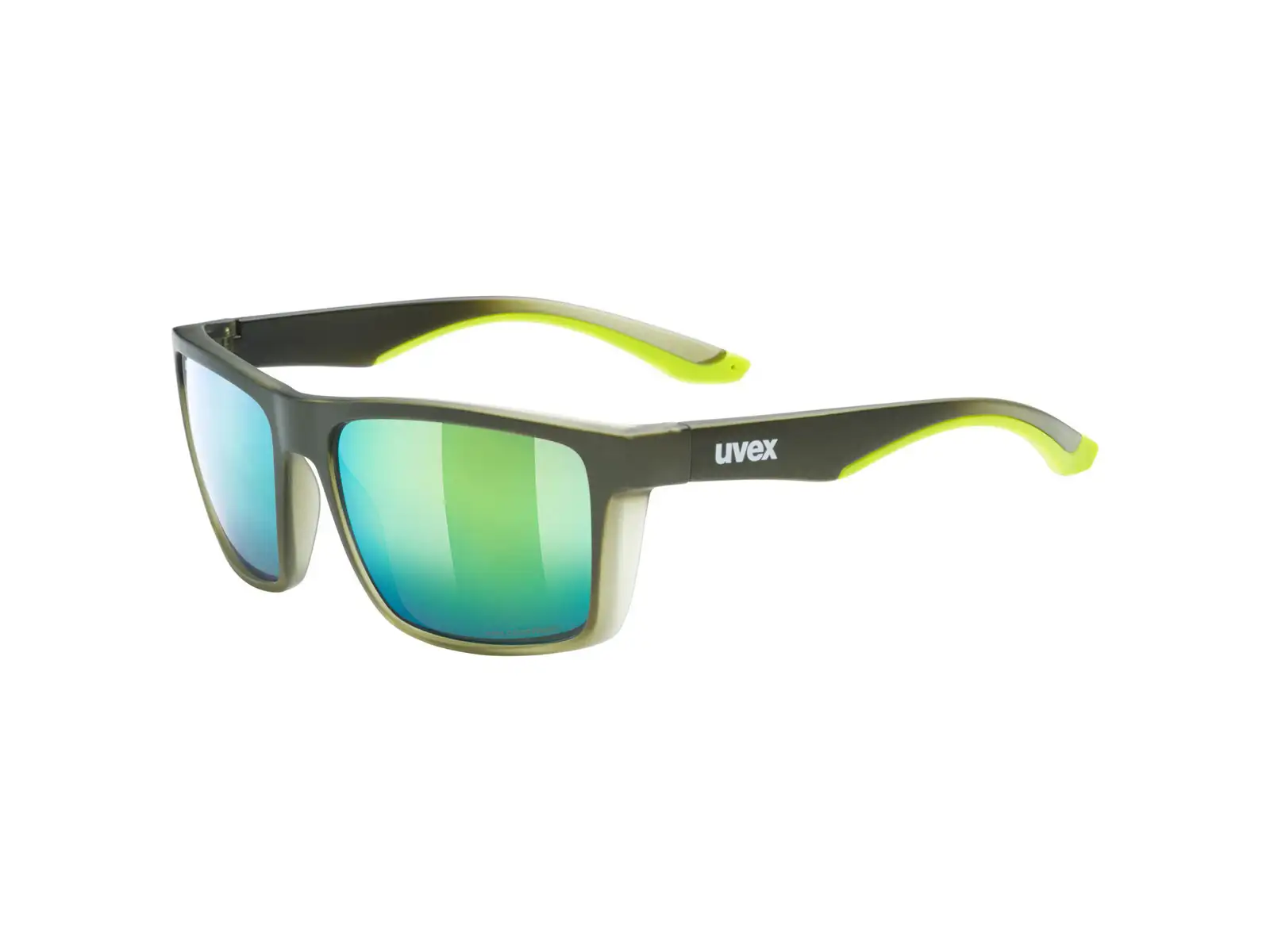Uvex LGL 50 CV brýle Olive Mat/Mirror Green