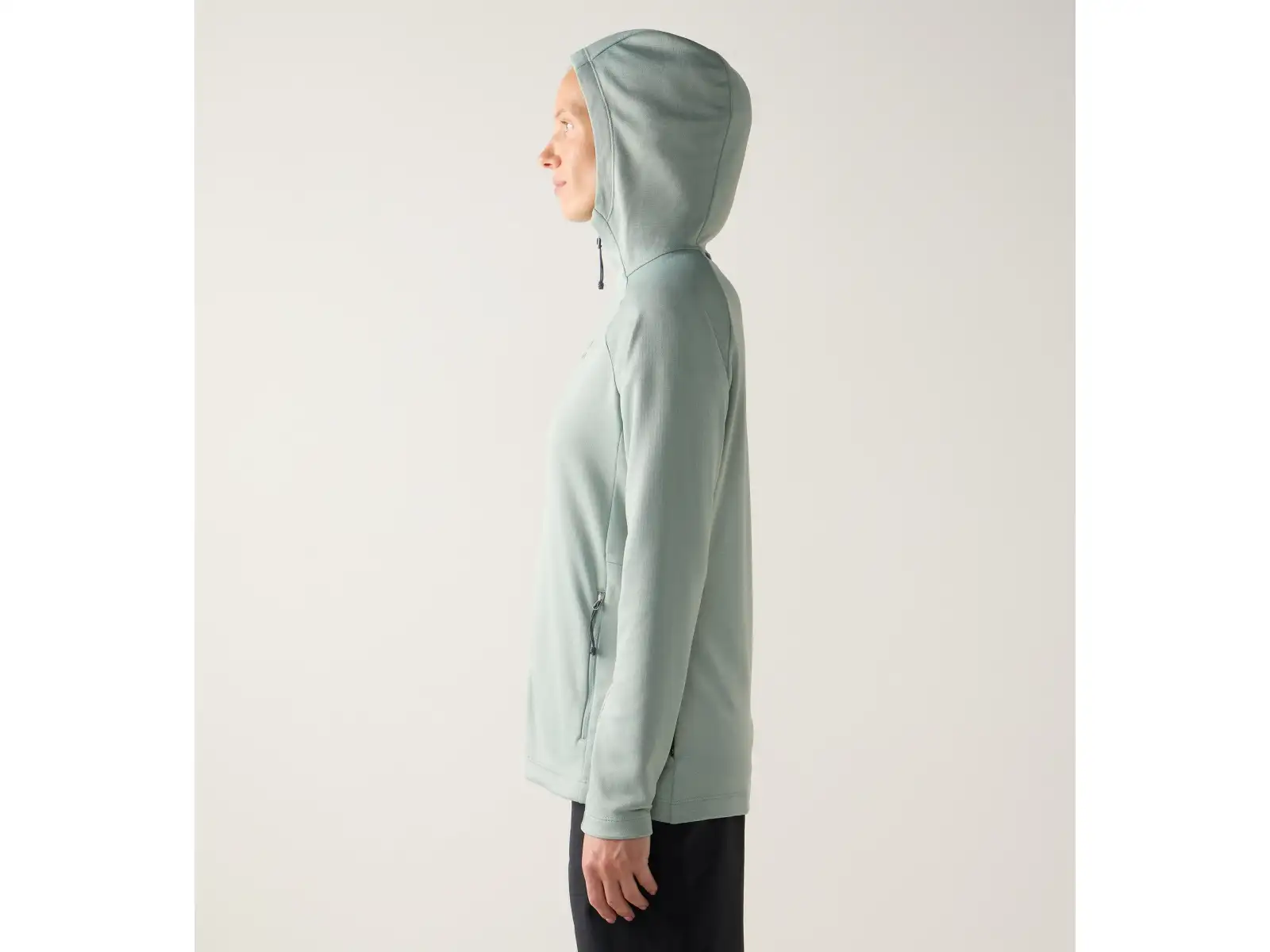 Haglöfs  Korp Mid Hood dámská mikina Dew Green
