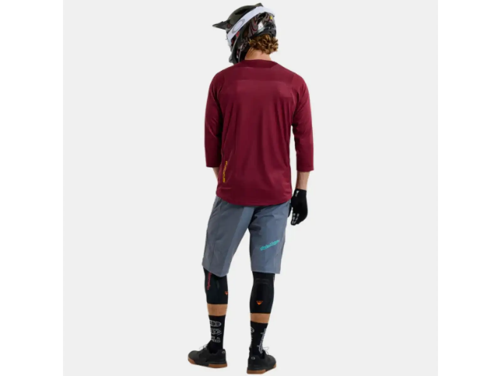 Troy Lee Designs Ruckus Spun pánský dres 3/4 rukáv Oxblood