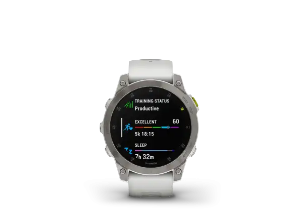 Garmin epix Gen 2 Sapphire Edition chytré hodinky Titanium/White