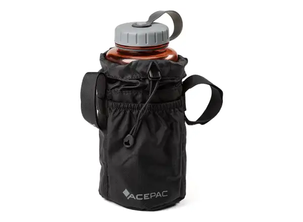 Acepac Fat Bottle Bag MKIII brašna na láhev 1 l Black