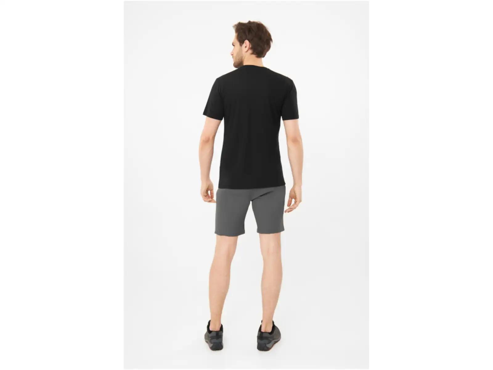 Viking Morain pánské triko krátký rukáv Black